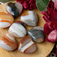 Agate Puffy Hearts