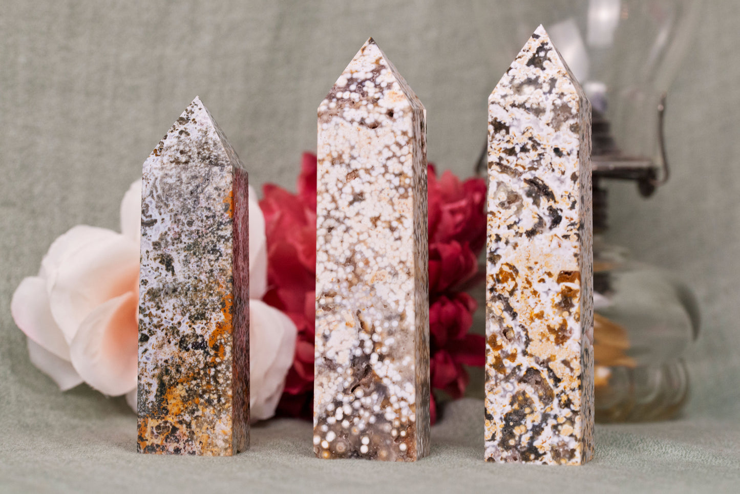 Large Ocean Jasper Towers