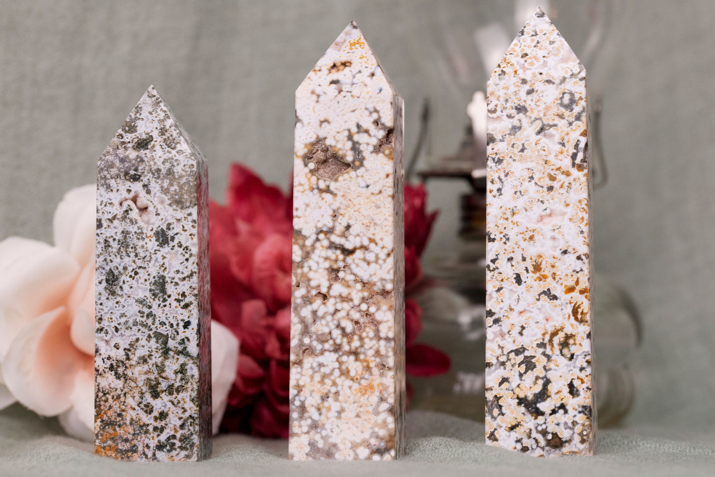 Large Ocean Jasper Towers