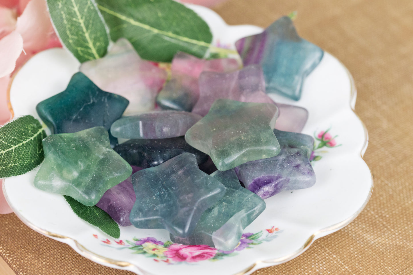 Rainbow Fluorite Stars