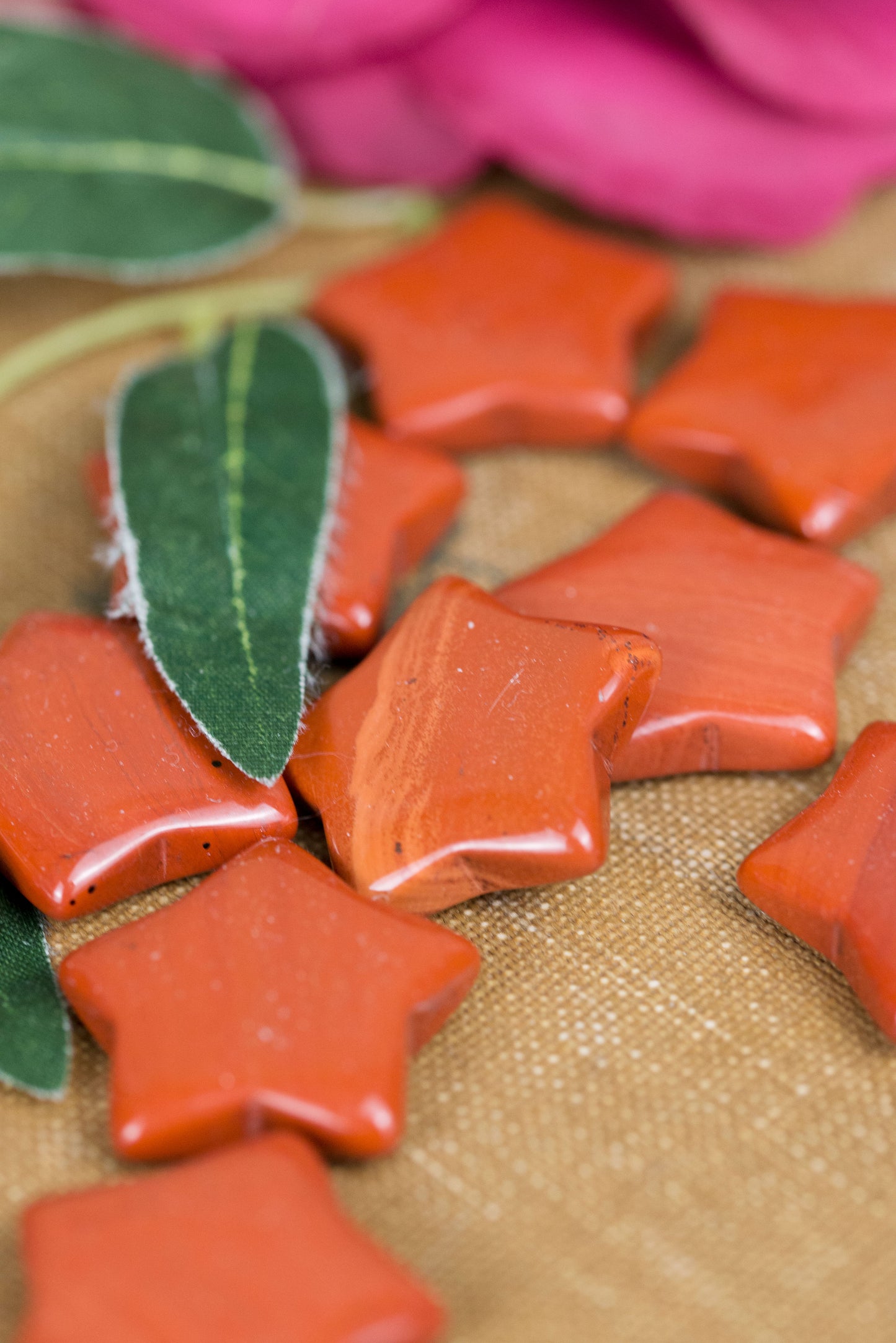 Red Jasper Stars