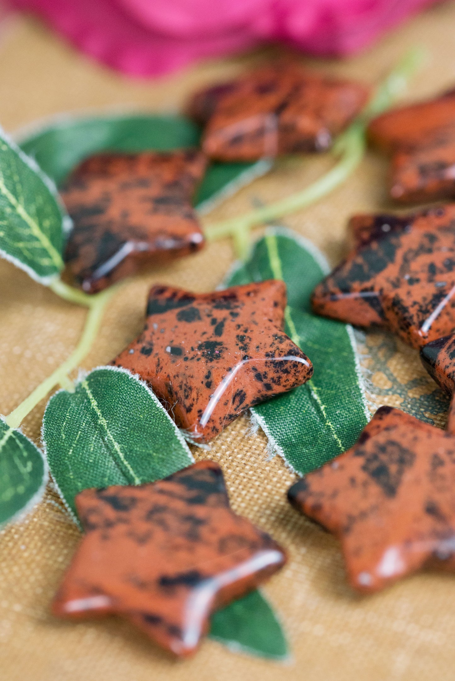 Mahogany Obsidian Stars