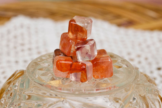 Fire Quartz Mini Cubes