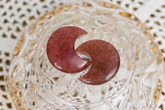 Strawberry Quartz Moons