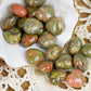 Unakite Mini Hearts