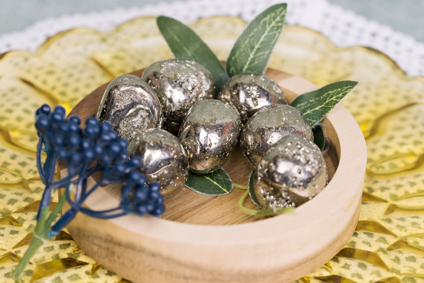 Large Pyrite Tumbles