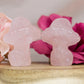 Rose Quartz Mushroom Goddess