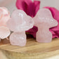 Rose Quartz Mushroom Goddess