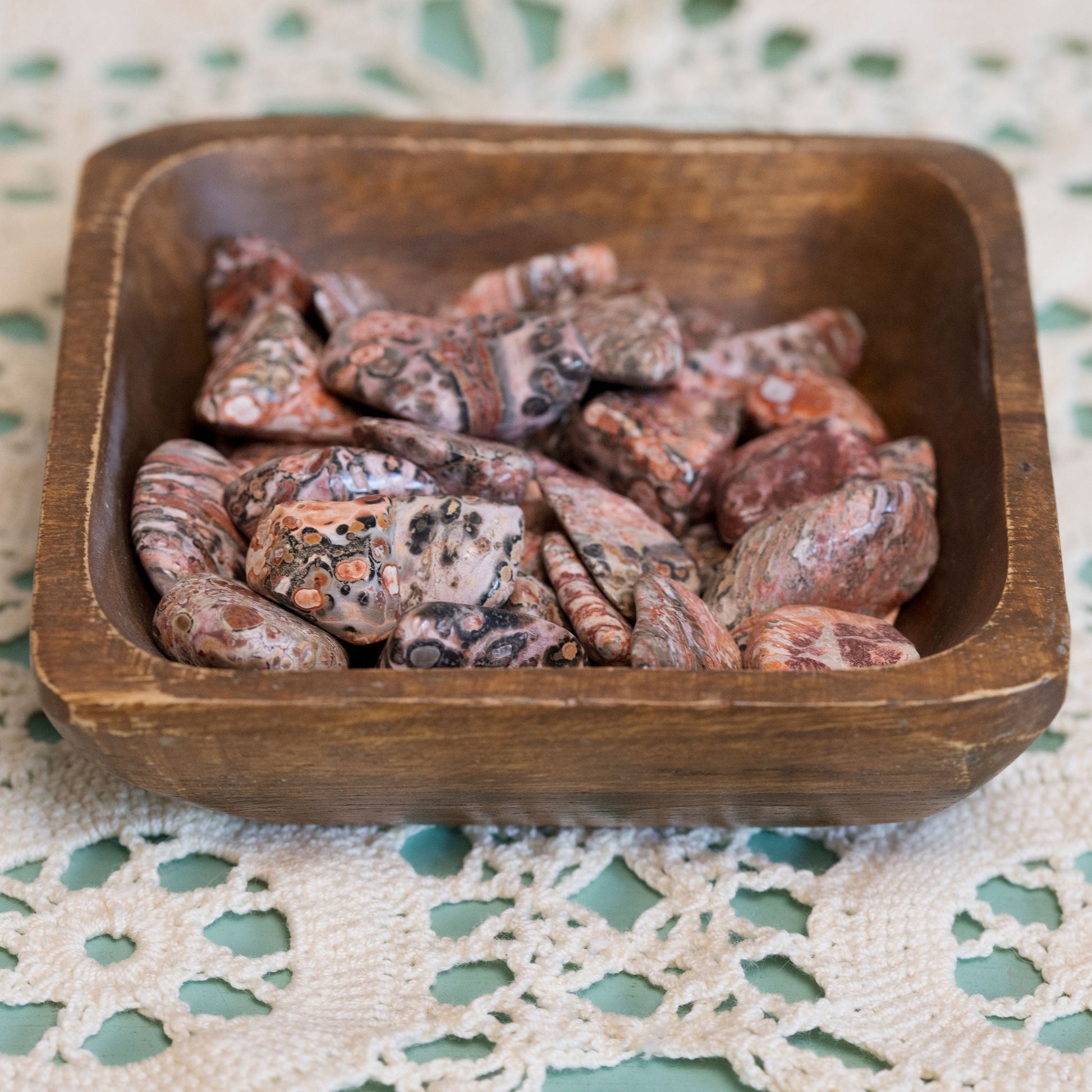 Leopard Skin Jasper Tumbles